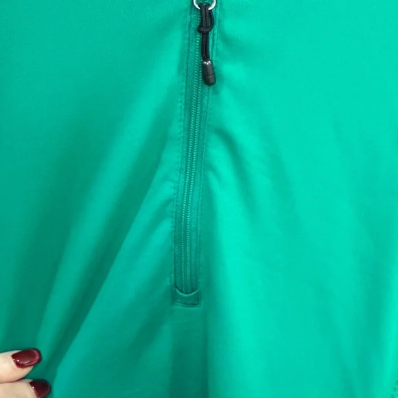 Antigua Vibrant Green Performance Jacket size Large - Picture 7 of 9